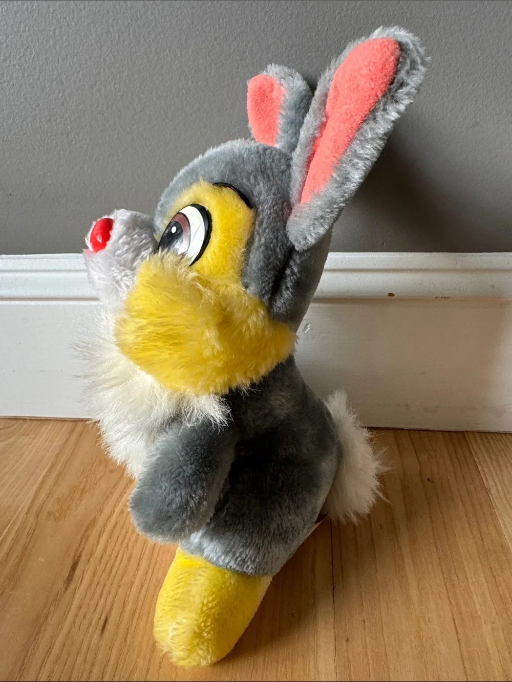 Vintage Disney Parks Thumper Plush Made in Korea Bambi Rabbit Stuffed Toy